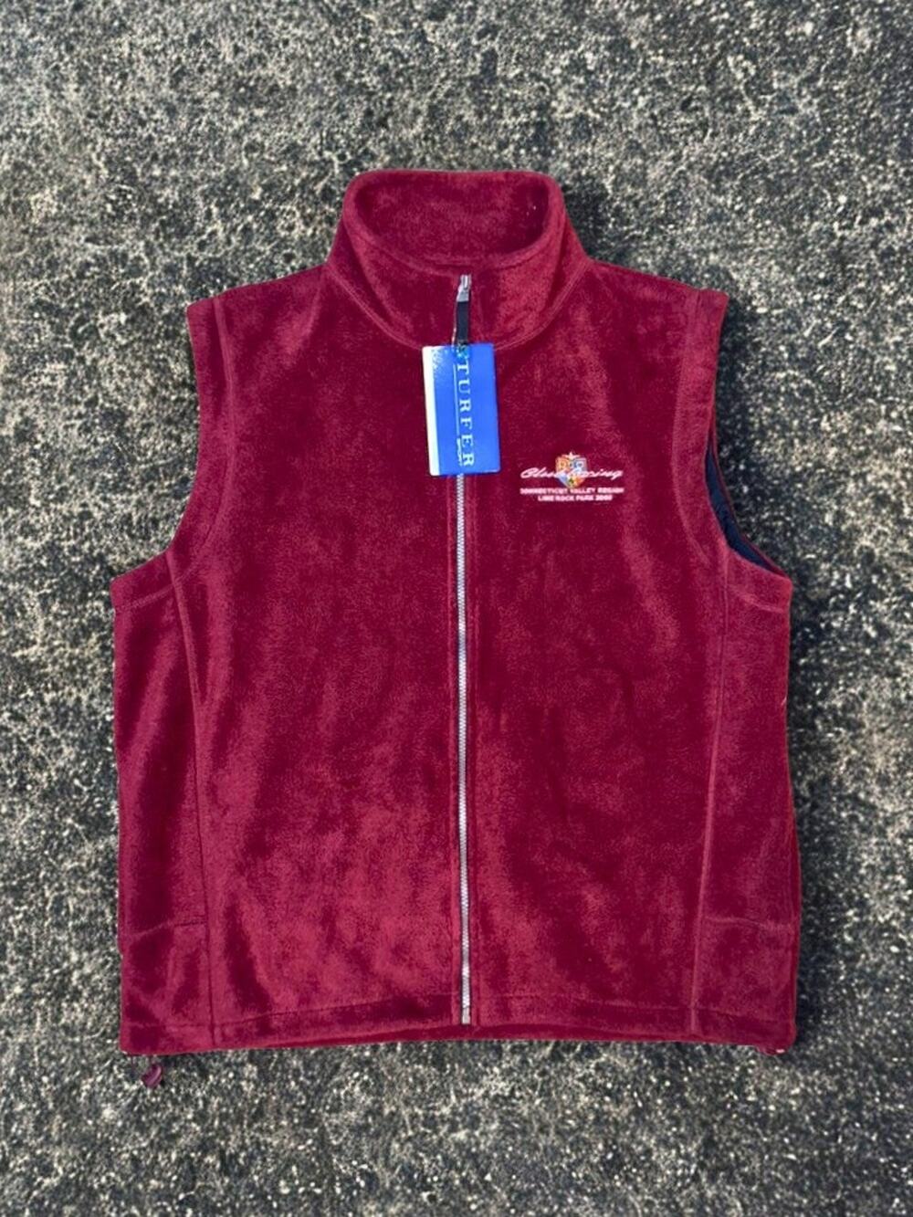 Lime Rock Park Porsche Club of America 2008 Racing Vest Turfer XL NWT Rare